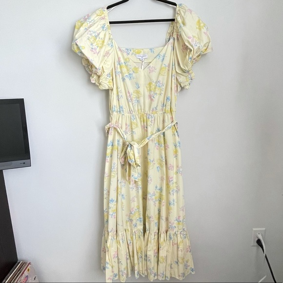 LoveShackFancy NWT yellow dress - Picture 6 of 9
